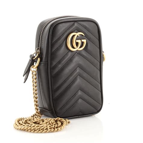 gucci marmont mini phone bag